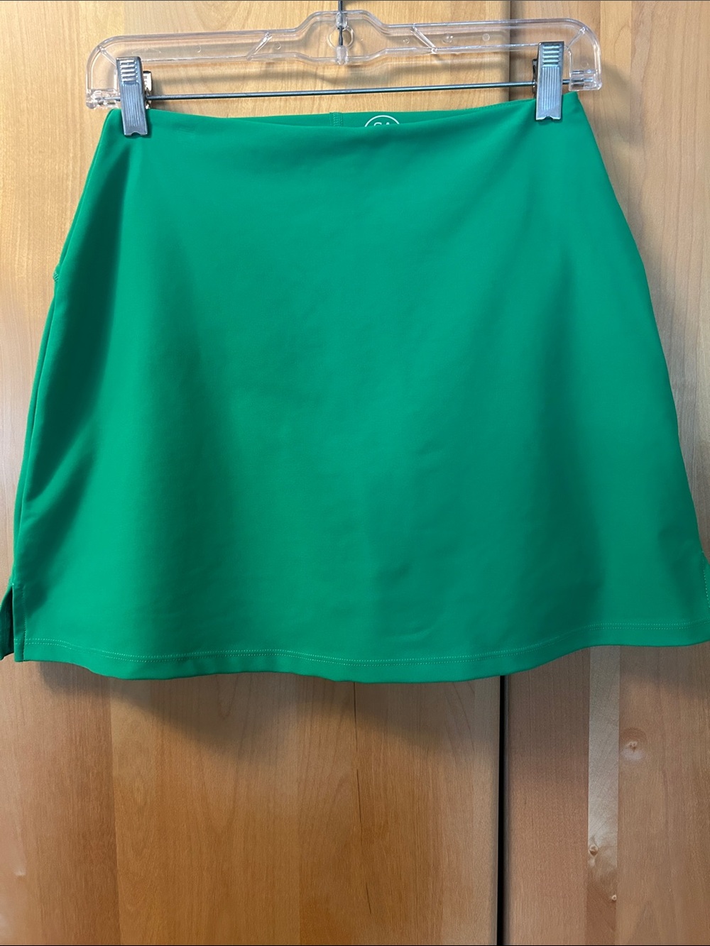 Women's Emerald Green Skort - Sleek A-Line Style